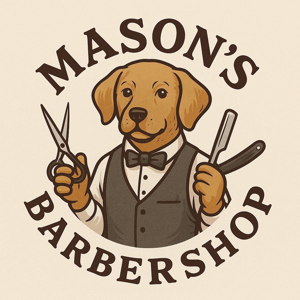 Mason's Barbershop logo